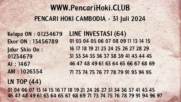 Prediksi Cambodia