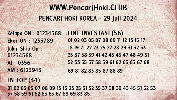 Prediksi Korea