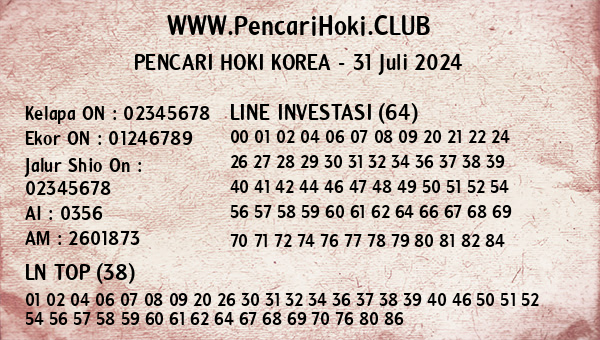 Prediksi Korea